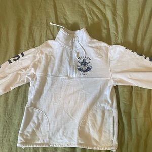 Brandy Melville ‘Monkey Island’ 3/4 zip sweater